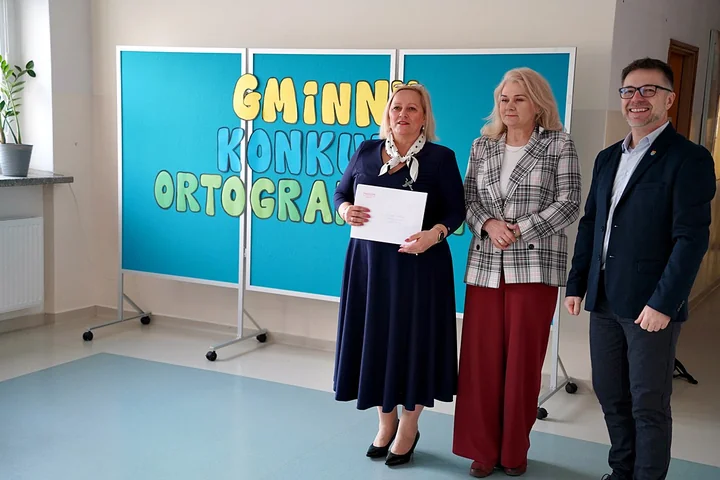 Obraz do artykułu: Ortograficzne starcie w Pszennie - młodzi mistrzowie języka na podium