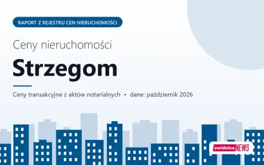 Ceny mieszkań w Strzegomiu — październik 2026