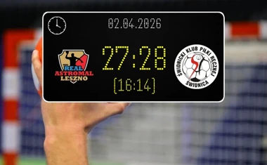 [PIŁKA RĘCZNA] MKS Real-Astromal Leszno – ŚKPR Świdnica 27:28 w 26. kolejce I Ligi Mężczyzn (Grupa B)