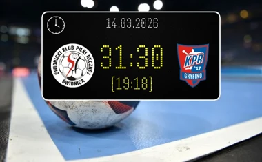 [PIŁKA RĘCZNA] ŚKPR Świdnica – PGE KPR Gryfino 31:30 – I Liga Mężczyzn (Grupa B), kolejka 20