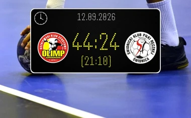 [PIŁKA RĘCZNA] UKS Olimp Grodków – ŚKPR Świdnica 44:24 w I Lidze Mężczyzn (Grupa B) – trudny początek sezonu dla gości