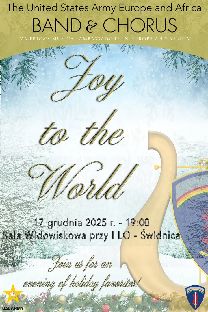 Grafika promocyjna wydarzenia Joy to the World – Świdnica: świąteczny koncert finałowy