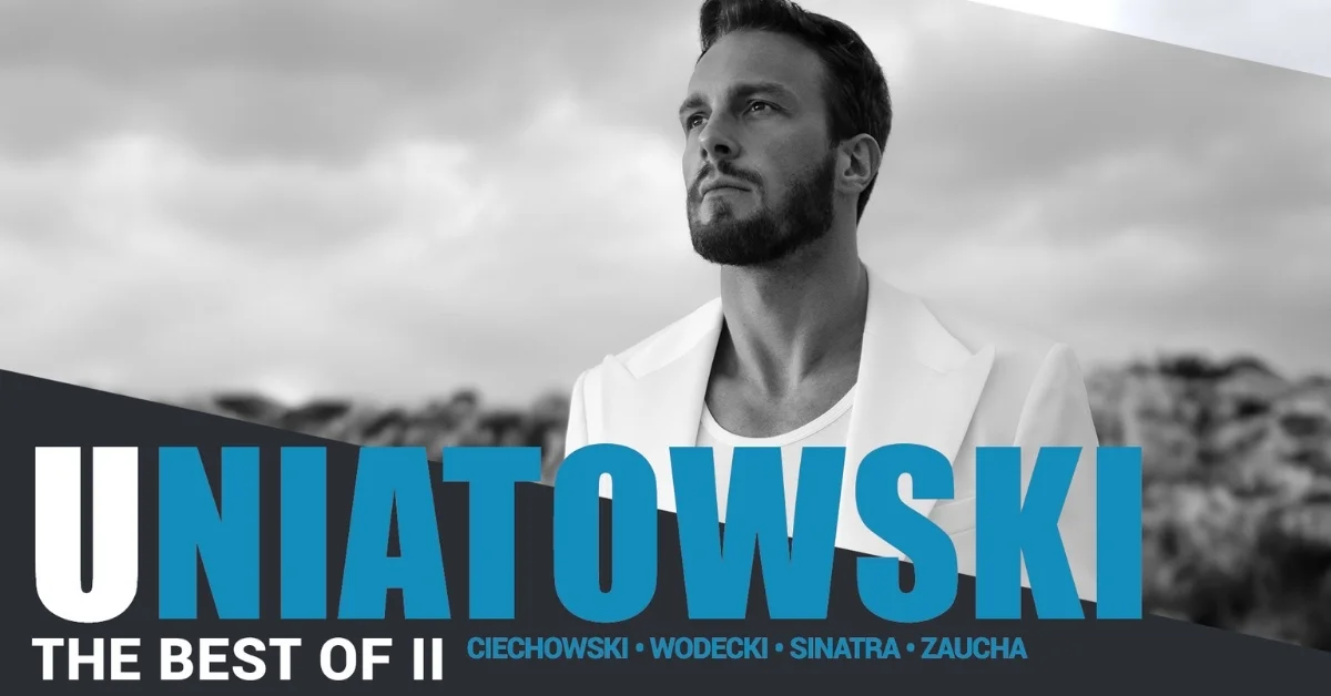 Grafika promocyjna wydarzenia Koncert Sławka Uniatowskiego z muzyką Ciechowskiego, Wodeckiego, Zauchy i Sinatry w Świdnicy