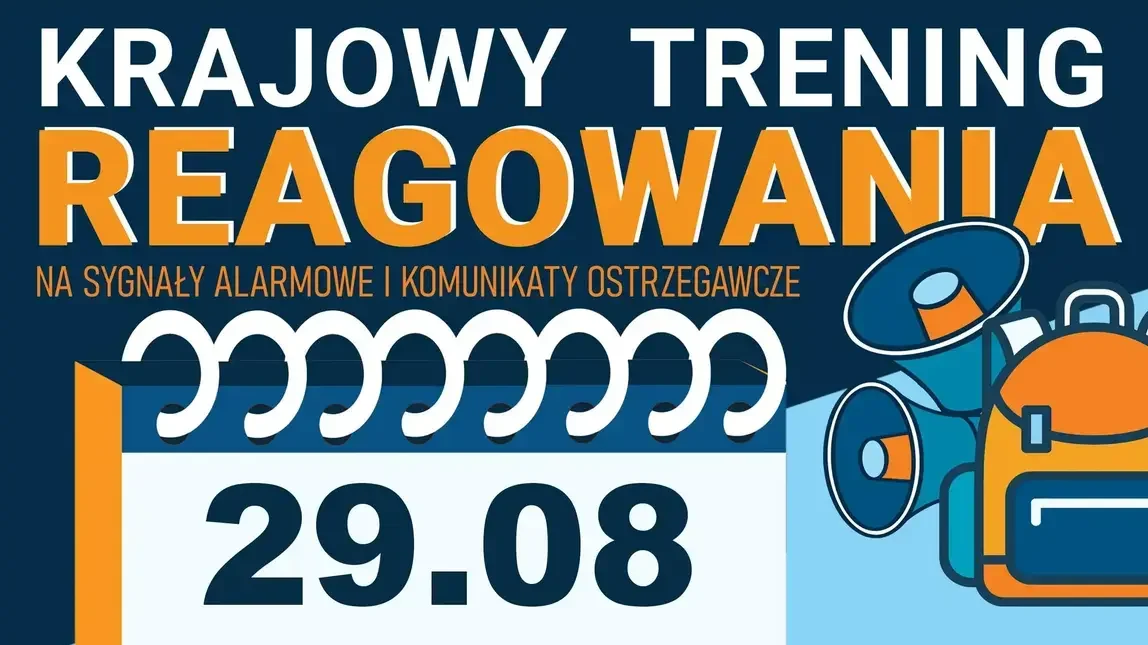 Grafika promocyjna wydarzenia Krajowy Trening Reagowania
