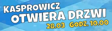 Grafika promocyjna wydarzenia Dzień Otwarty w Kaspowiczu — I LO im. Jana Kasprowicza w Świdnicy