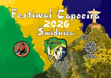 Grafika promocyjna wydarzenia Festiwal Capoeira Dolny Śląsk — Świdnica 2026