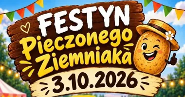 Grafika promocyjna wydarzenia Festyn Pieczonego Ziemniaka w Stanowicach