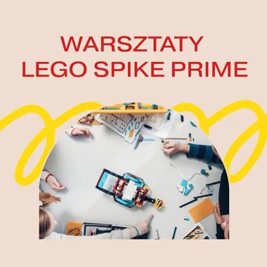 Grafika promocyjna wydarzenia Warsztaty LEGO SPIKE PRIME