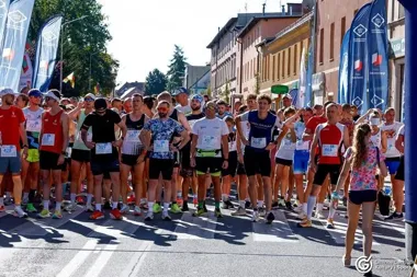 Grafika promocyjna wydarzenia XI Żarowskie Biegi Strefowe