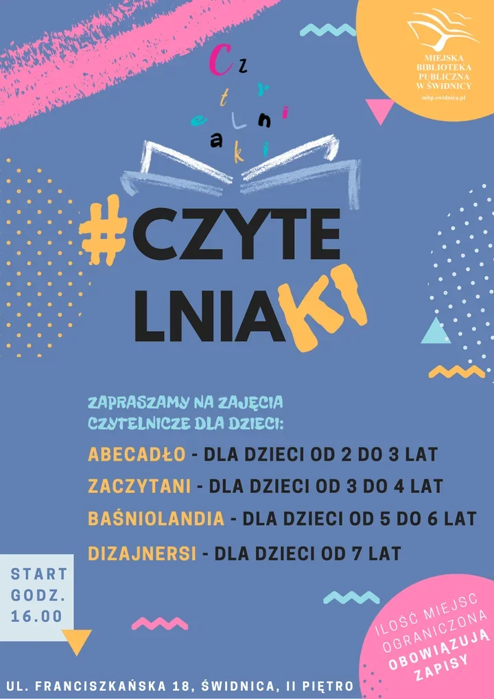 W Świdnicy książki czekają także na najmłodszych - ruszają #czytelniaki
