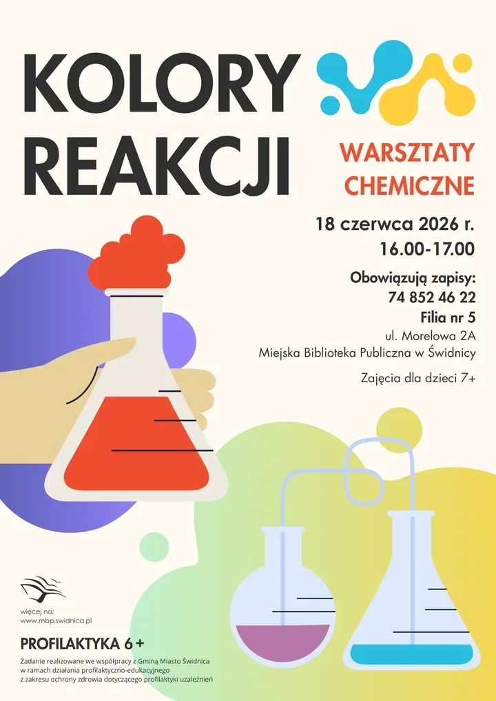 Mały chemik w akcji - warsztaty, które zmienią kolor Twojego popołudnia