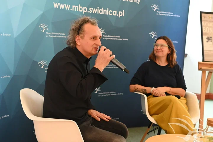 Katarzyna Boni w Świdnicy - rozmowa o klimacie, lęku i szukaniu wyjścia