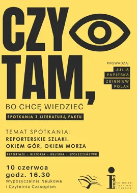Góry i morze w jednym wieczorze - biblioteka zabiera świdniczan w literacką podróż