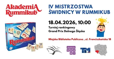 Rummikub w bibliotece - IV Mistrzostwa Świdnicy przy stołach pełnych emocji