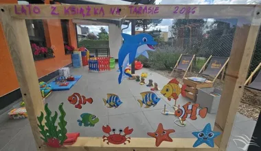 Na tarasie przy Morelowej lato czytało się najlepiej - wakacje z biblioteką