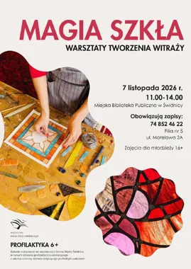 W Świdnicy szkło zamieni się w kolorowe obrazy - warsztaty dla młodzieży