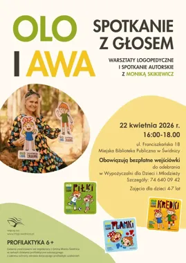 Olo i Awa w Świdnicy - biblioteka zaprasza na zabawę głosem