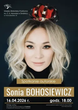 Sonia Bohosiewicz w Świdnicy pokaże swoją bardziej prywatną stronę