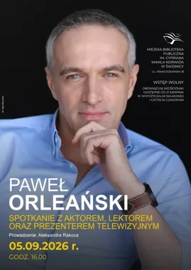 Paweł Orleański odwiedzi Świdnicę - biblioteka zaprasza na rozmowę
