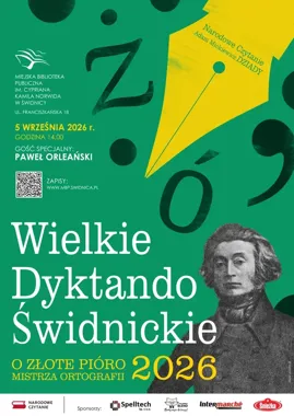 Świdnica sprawdzi ortografię. Wielkie Dyktando wraca z „Dziadami”