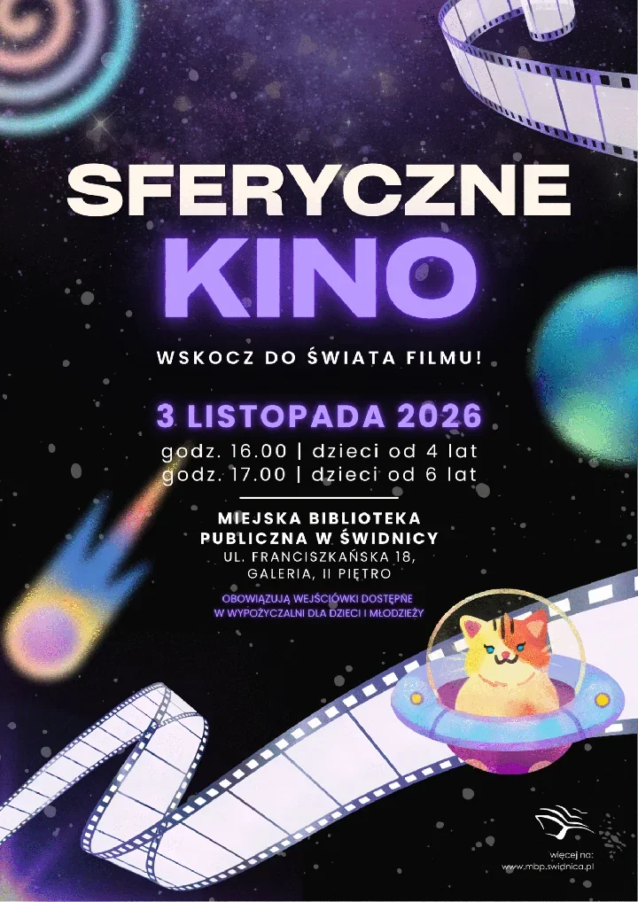 Kino, które otacza widzów - Sferyczne Kino® wraca do Świdnicy