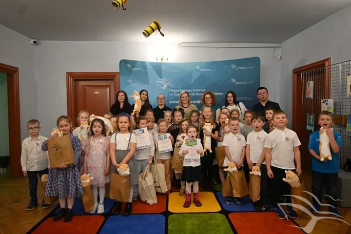 Kocie łowy w bibliotece - Świdnica poznała laureatów przedszkolnego konkursu