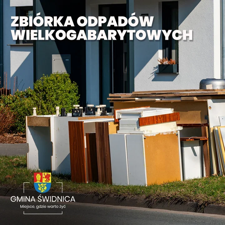 Rusza zbiórka gabarytów. W gminie Świdnica zaplanowano odbiory do grudnia