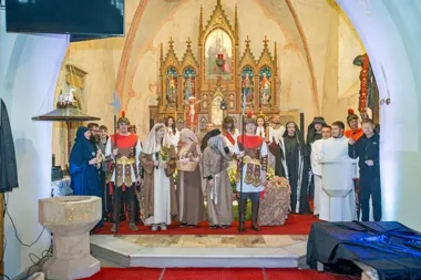 W Grodziszczu ożyło misterium z XVI wieku i porwało publiczność w kościele