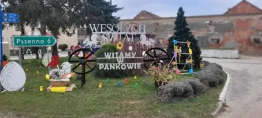 Panków zachwycił wielkanocną oprawą i wygrał konkurs w gminie Świdnica