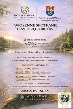 Przedsiębiorcy spotkają się nad zalewem Lubachów – networking, warsztaty i bal