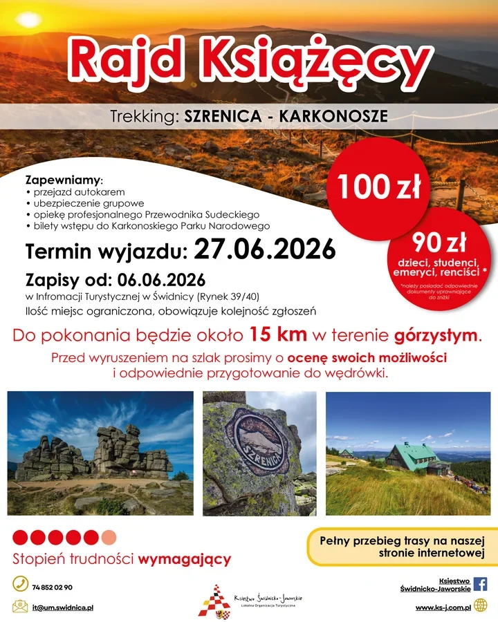 Górska próba przed Szrenicą – rusza Rajd Książęcy po Karkonoszach