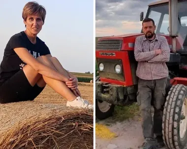 Dożynki w Jaworzynie Śląskiej. Agnieszka i Maciej Bielawscy starostami
