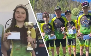 Medale i żółta koszulka dla Jaworzyny Śląskiej po kolarskim weekendzie