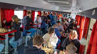 W Muzeum Kolejnictwa wraca szachowy express z trzema grupami i szybkimi partiami