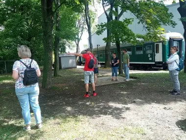 Niedzielny spacer po Jaworzynie Śląskiej zacznie się przy komisariacie kolejowym
