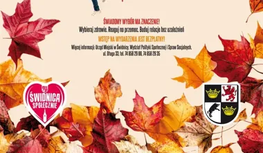 Biegi, warsztaty i iluminacje przeciw przemocy. Bezpłatny listopad w Świdnicy