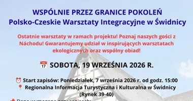 Tylko 20 miejsc na polsko-czeskie warsztaty w Świdnicy