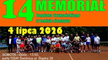 Świdnickie korty znów ożyją pamięcią o Bogdanie Szymańskim