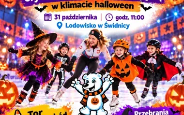 Halloween na lodzie w Świdnicy - gry, slalomy i spotkanie z olimpijką