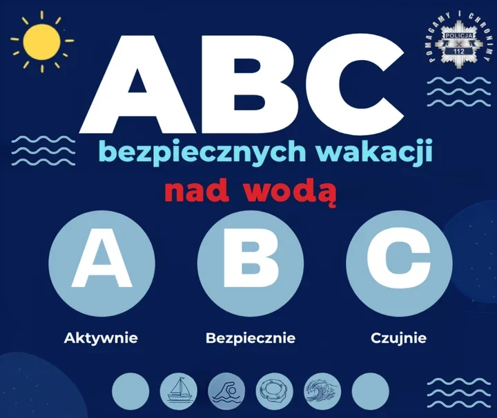 83 osoby utonęły od początku wakacji. Policja przypomina o zasadach