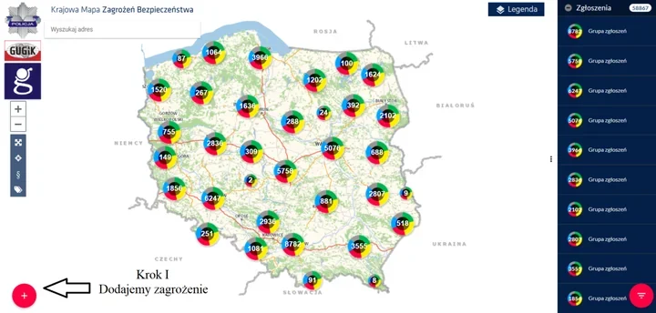 Kilka kliknięć i policjanci ruszają w rejon - tak działa mapa zagrożeń w Świdnicy