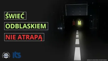 Kolorowa zawieszka może nie odbijać światła. Policja radzi, jak wybrać odblask