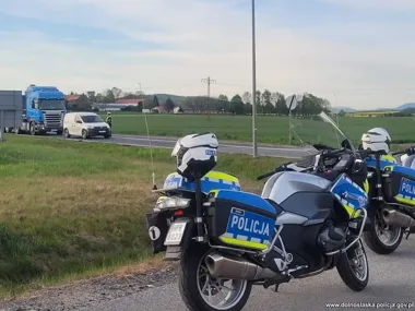Poranne kontrole w Świdnicy - policja sprawdza kierowców po alkoholu
