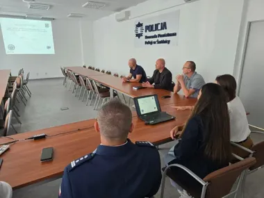 Hiszpańska policjantka w Świdnicy. Tak wyglądała wymiana CEPOL