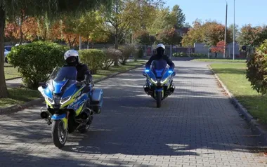 Policyjne motocykle ruszyły na drogi powiatu świdnickiego z jasnym sygnałem