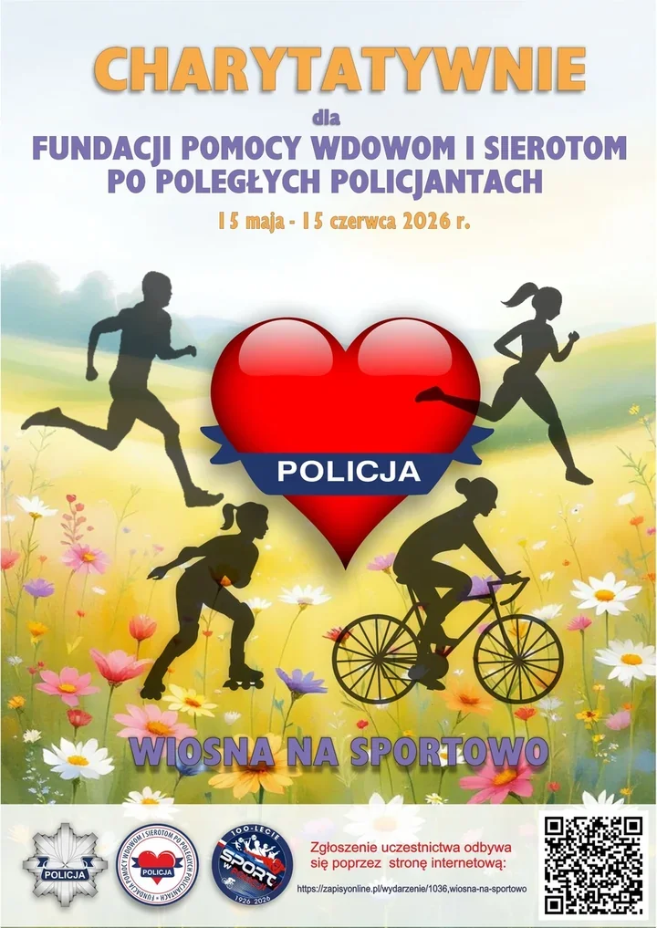Policjanci ruszają na sportowe tory - każdy kilometr to pomoc dla rodzin poległych