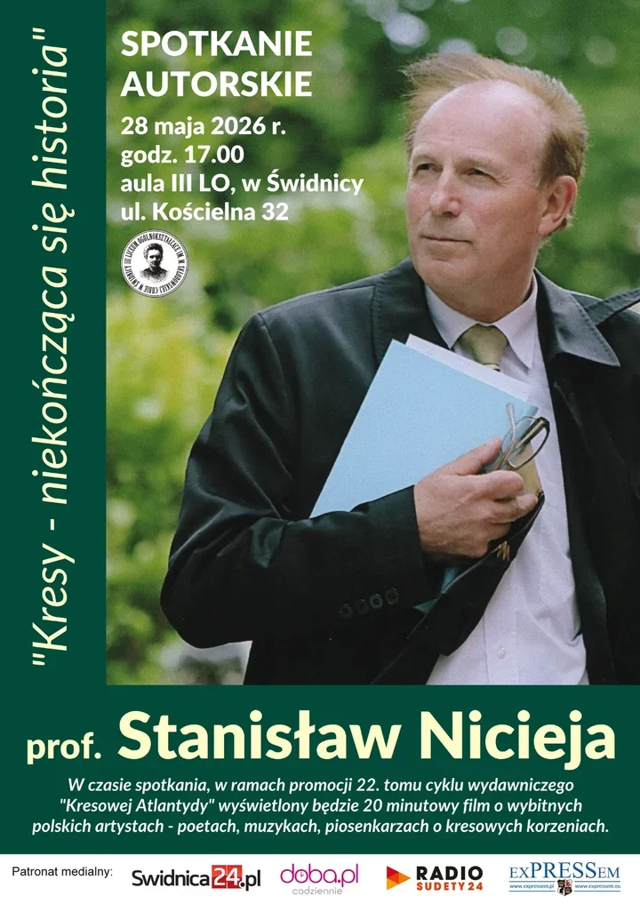 Kresy wracają do szkolnej auli. Profesor Nicieja spotka się ze świdniczanami