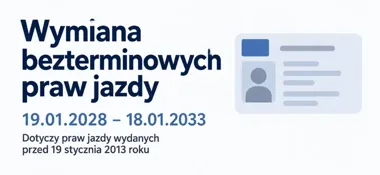 Bezterminowe prawa jazdy do wymiany. Kierowcy mają pięć lat na nowy dokument