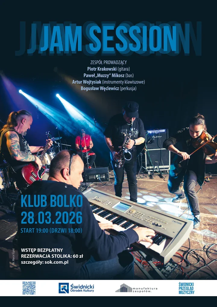 Jam Session wraca do Bolka - Świdnica znów odda scenę improwizacji