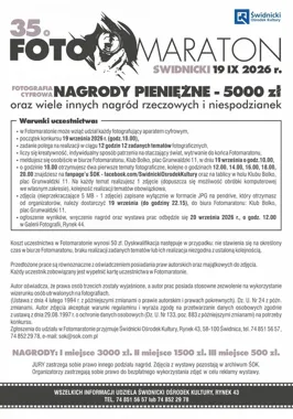 Świdnica znów zamieni się w plan zdjęciowy - wraca 35. Fotomaraton